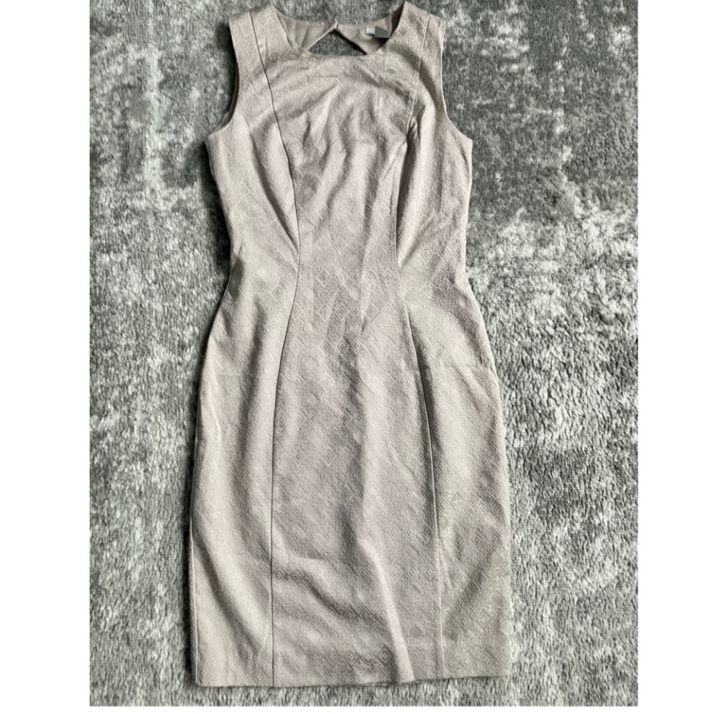 H&M Cocktail Dress  - Champagne/ Pink Rose - NEW! - Size:2. NEVER worn